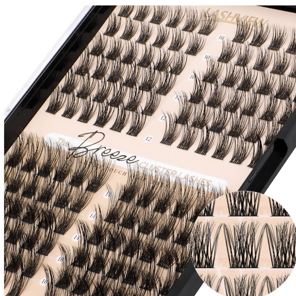 Lashview - The Breeze Cluster Lashes